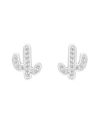 Macy's Cubic Zirconia Cacus Stud Earrings