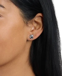 Macy's Crystal Pave Panda Stud Earrings