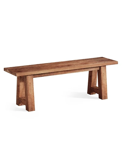 Slickblue Farmhouse Entryway Bench and Shoe Storage Solid Wood