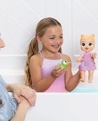 Disney Princess Rapunzel 12" Bathtime Baby Doll with Water Squirters, Ages 3+