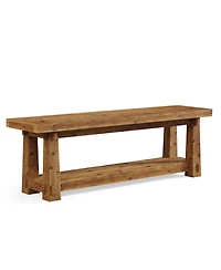 Slickblue Entryway Bench with Shoe Storage for Hallway or Foyer