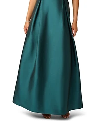 Adrianna Papell Women's Beaded Taffeta Ball Gown