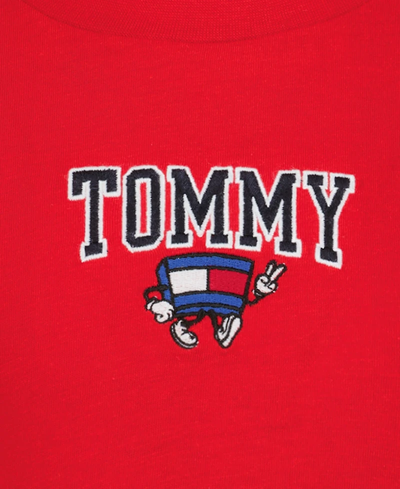 Tommy Hilfiger Boys' 2T-7 Mascot Color-Blocked Short-Sleeve T-Shirt