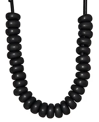 Donna Karan New York Black-Tone Resin Collar Necklace