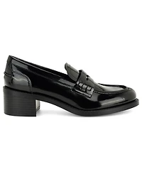 Nine West Women's Vandel Block Heel Penny Loafers