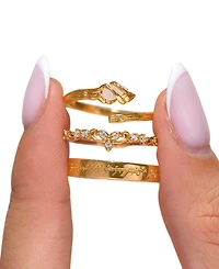 Girls Crew Crystal the Lord of Rings Elven Ring