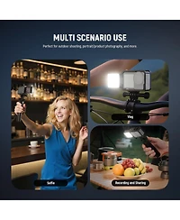 Neewer M26 Camera Mounting Accessory with 1.5W, Rgb for Dji Osmo Nano Action 3 4 5 Pro