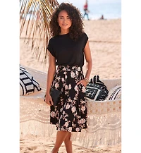 Lascana Women's 2 1 Look Dress