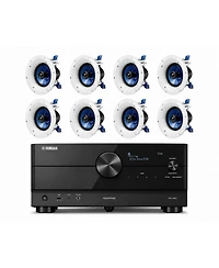 Yamaha Rx-A2A 7.2-Channel 8K Av Receiver Speaker Bundle