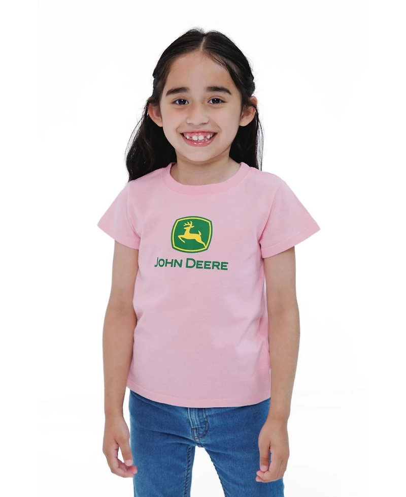 John Deere Kids And Baby Short(5-20) Sleeve Graphic T-Shirt