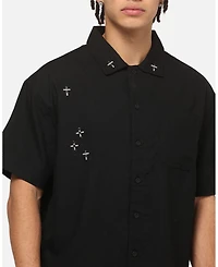 Saint Morta Men's Credo Linen Button Up Shirt