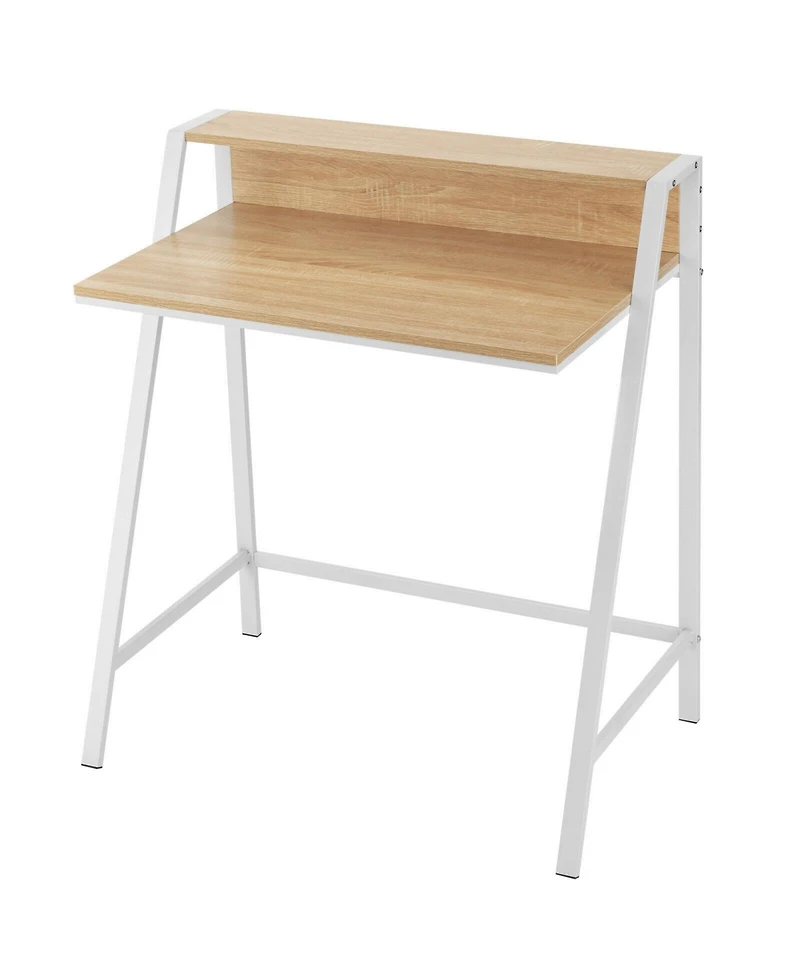 Gouun 2 Tier Computer Desk Pc Laptop Table Study Writing Home Office Workstation New