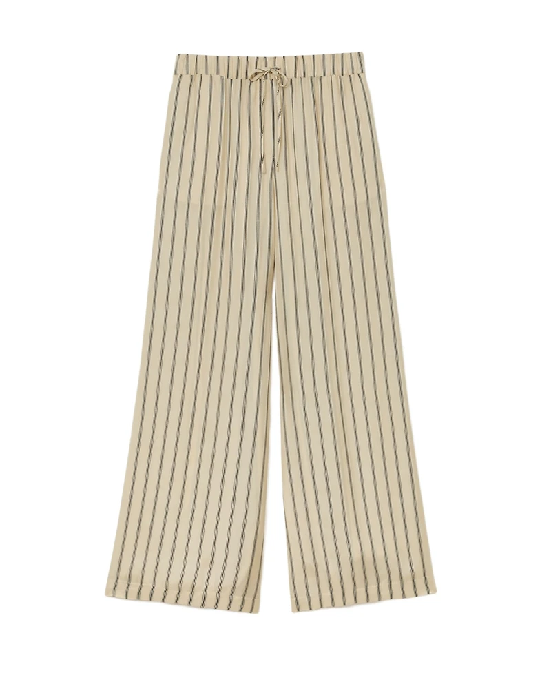 Reiss Women's Minnie Wide-Leg Stripe Pants