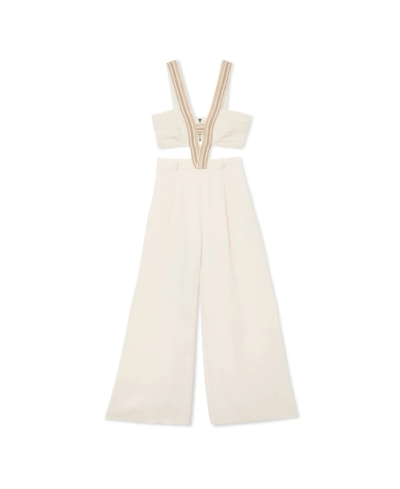 Reiss Women's Scarlett Cut-Out Jumpsuit