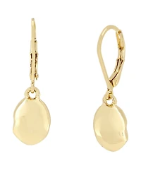 Robert Lee Morris Soho Silver Bean Drop Earrings