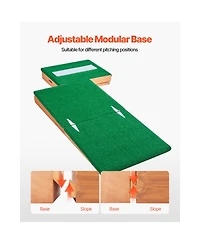 Vevor in Pitching Mound Portable Pitcher Mound Baseball Softball Outdoor Training