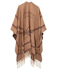 Lauren Ralph Equestrian Oversized Ruana