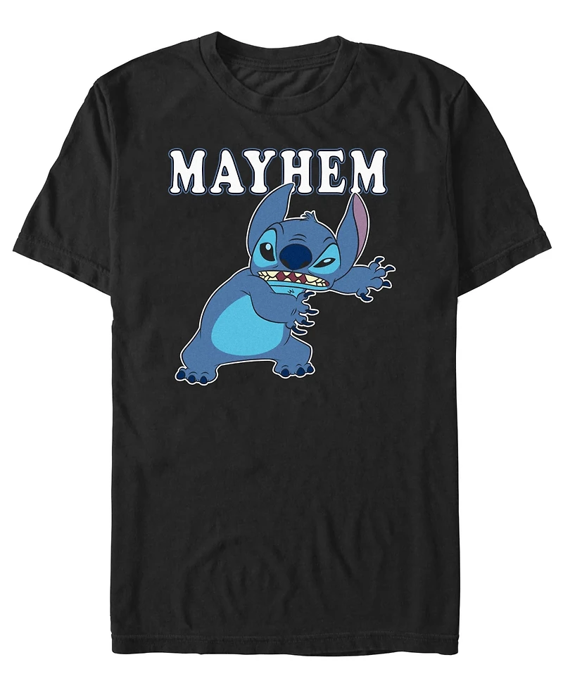 Fifth Sun Men's Lilo & Stitch Galactic Mayhem Goblin T-Shirt