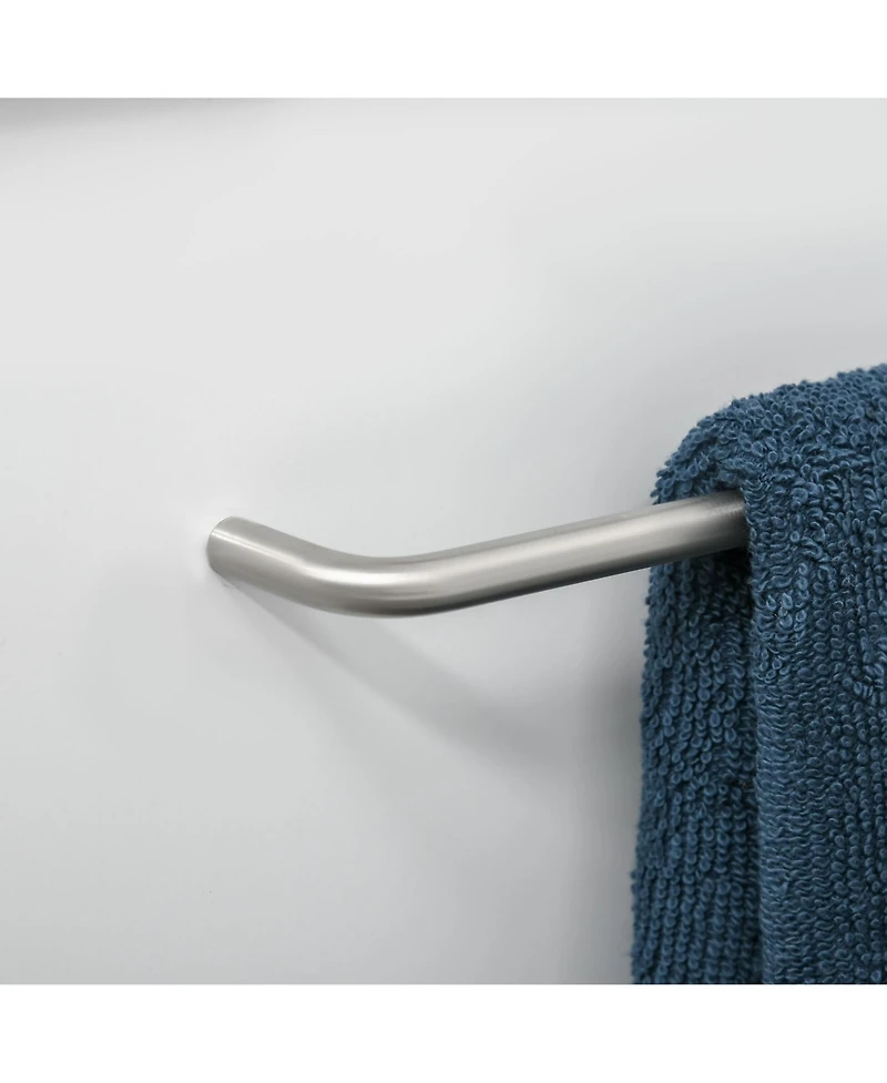 kleankin Slim Bathroom Storage Cabinet with Drawers and Side Towel Rack,