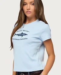 Edikted Women's Surf Club T Shirt
