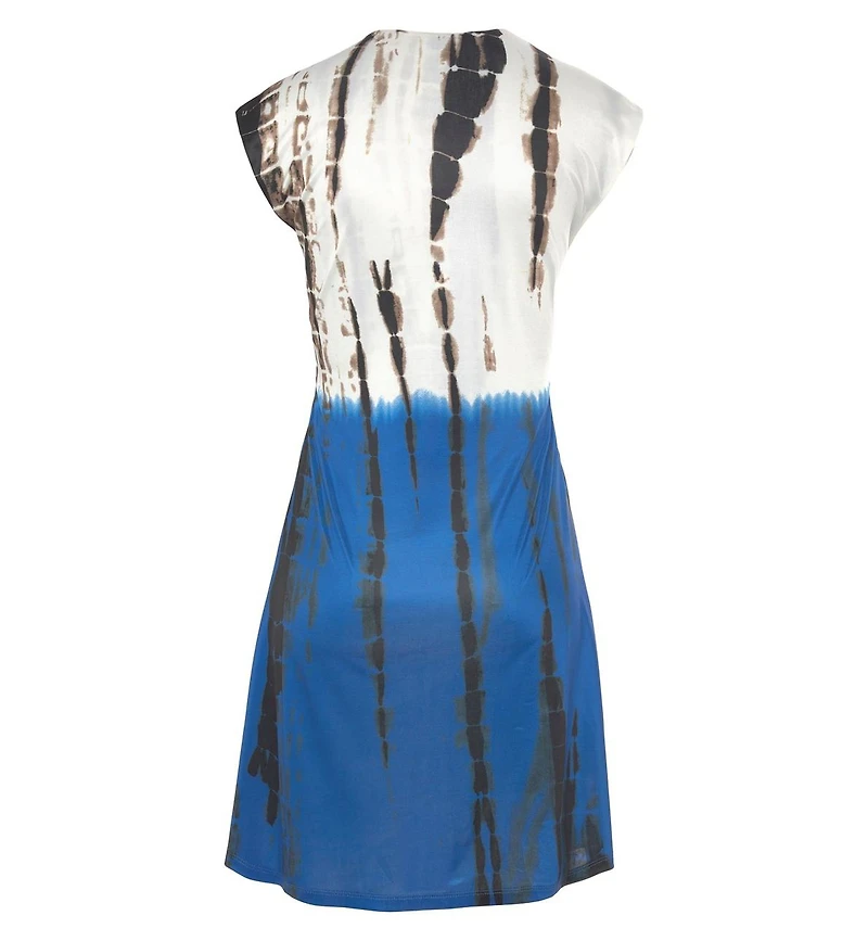 Lascana Women's Tie Dye V-Neck Dress
