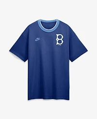 Nike Men's Royal Brooklyn Dodgers Cooperstown Collection Ringer T-Shirt