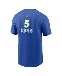 Nike Men's Paige Bueckers Blue Dallas Wings Name & Number Rebel Edition T-Shirt