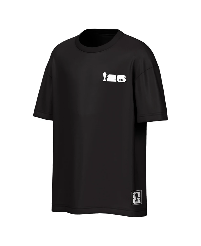 Outerstuff Men's Black Canada Fifa World Cup 2026 Rally Oversized T-Shirt
