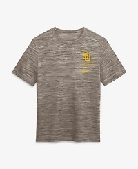 Nike Men's Brown San Diego Padres Velocity Dri-fit T-Shirt
