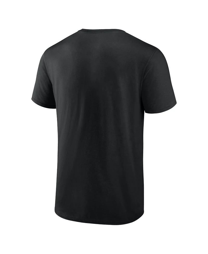 Logo Athletic Men's Black Cincinnati Reds T-Shirt
