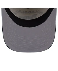 New Era Men's Cream/Dark Green Philadelphia Phillies Chrome A-Frame 9FIFTY Snapback Hat