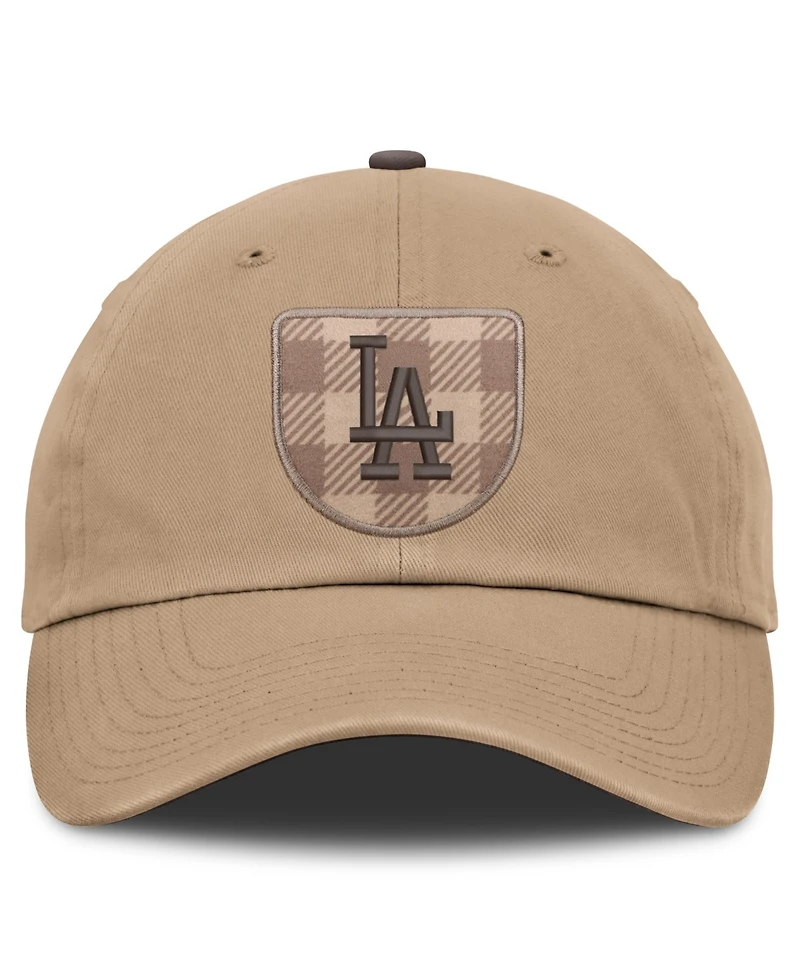 Nike Men's Light Brown Los Angeles Dodgers Statement Club Adjustable Hat