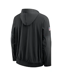 Nike Men's Black Jacksonville Jaguars Sideline Anorak Half-Zip Hoodie