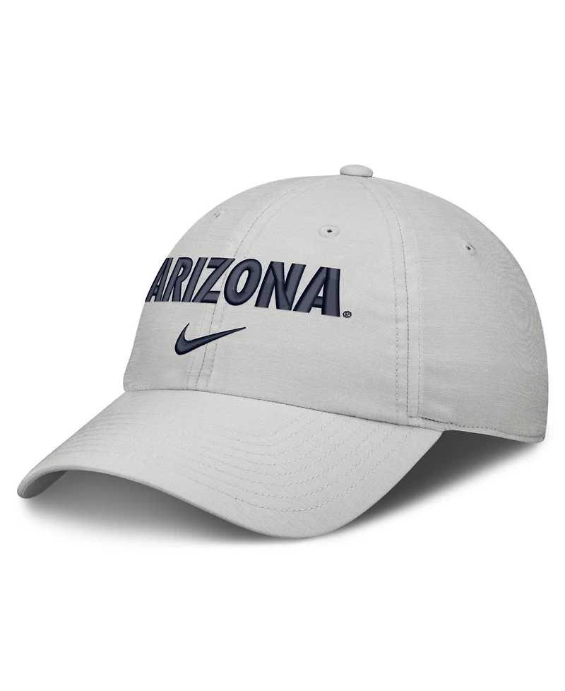 Nike Men's and Women's Gray Arizona Wildcats 2026 On-Field Gameday Club Adjustable Hat