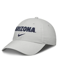 Nike Men's and Women's Gray Arizona Wildcats 2026 On-Field Gameday Club Adjustable Hat