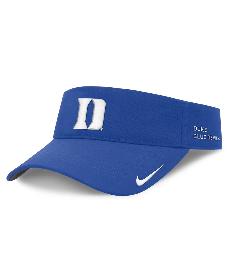 Nike Men's and Women's Royal Duke Blue Devils 2026 On-Field Ace Adjustable Visor
