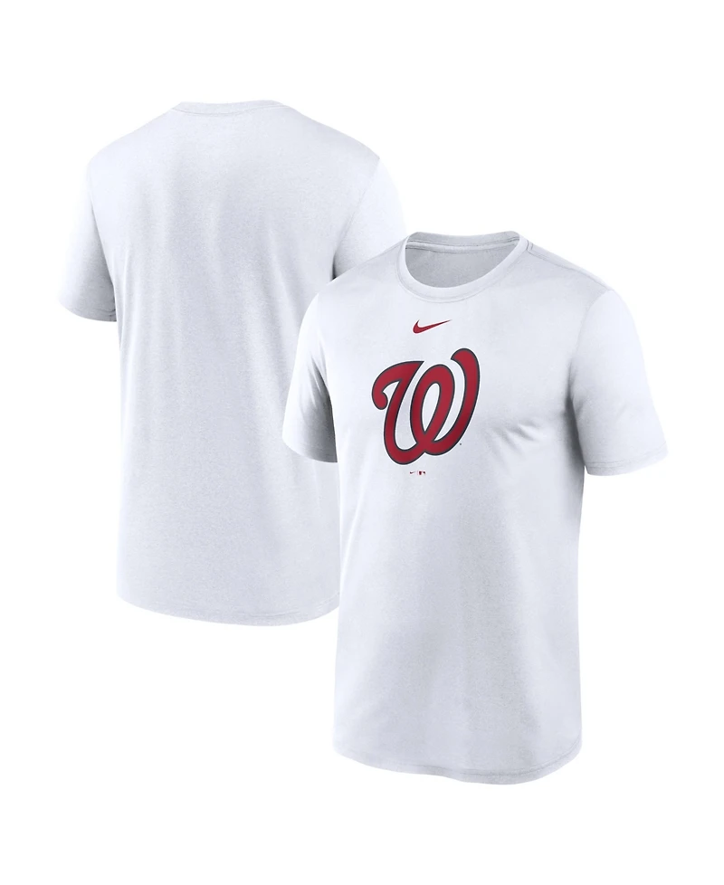 Nike Men's White Washington Nationals New Legend Dri-fit T-Shirt