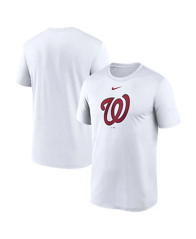 Nike Men's White Washington Nationals New Legend Dri-fit T-Shirt