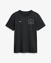 Nike Men's Black Los Angeles Dodgers Split Logo T-Shirt