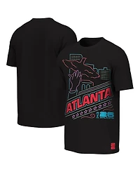 Outerstuff Big Boys and Girls Black Fifa World Cup 2026 Atlanta Neon City Night T-Shirt