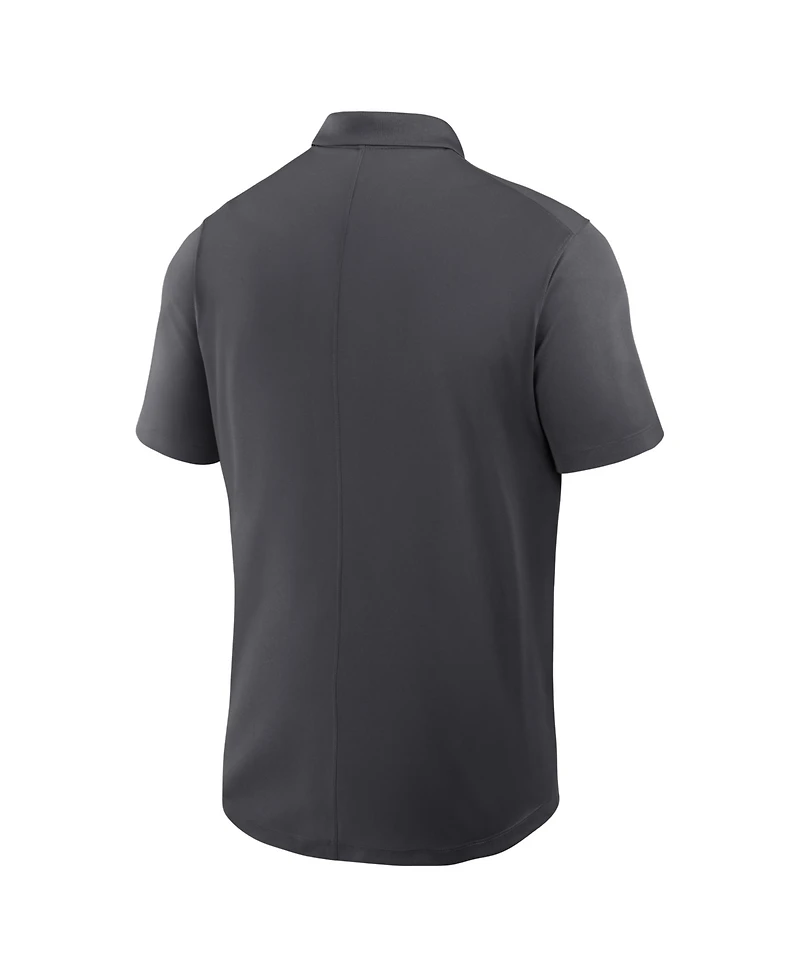 Nike Men's Anthracite San Francisco Giants Alternate Victory Dri-fit Polo Shirt