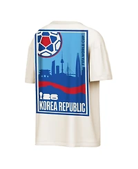 Outerstuff Men's Natural Fifa World Cup 2026 South Korea Post Card T-Shirt