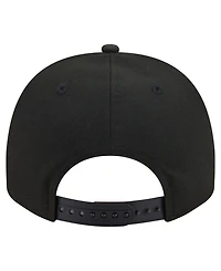 New Era Men's Black Atlanta Braves Motion A-Frame 9FIFTY Snapback Hat