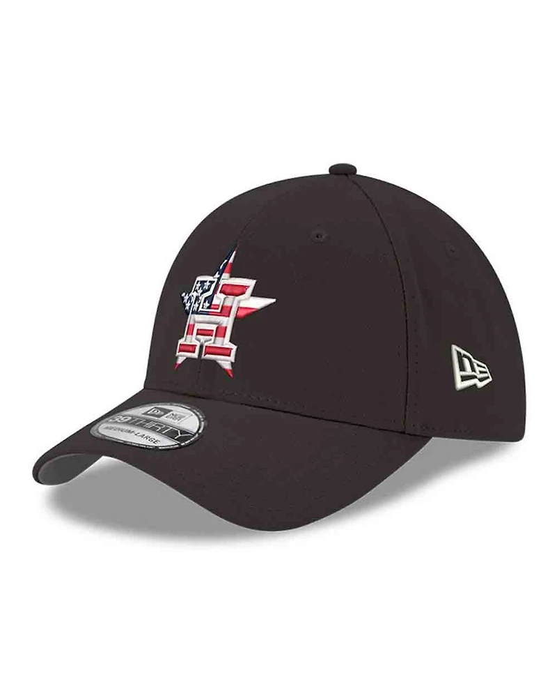 New Era Men's Black Houston Astros America 250 39THIRTY Flex Hat
