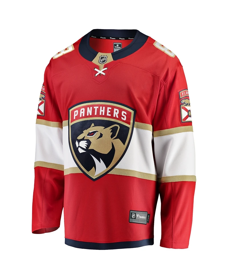 Fanatics Men's Brady Tkachuk Red Florida Panthers Home Breakaway Jersey