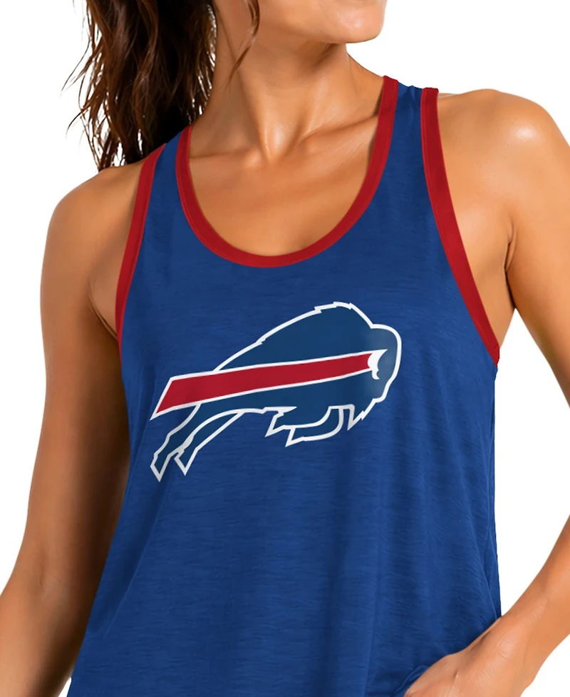 G-iii 4Her by Carl Banks Women's Royal Buffalo Bills Tater Ii Racerback Tank Top