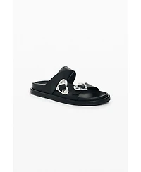 Desigual Women's Sandalia plataforma corazon