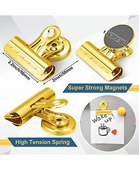 Danrong Pack Heavy Duty Metal Magnetic Clips With Storage Box For Office Home School