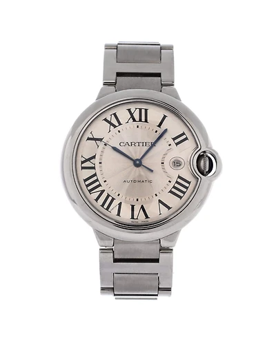 Pre-Owned Cartier Ballon Bleu de Cartier Automatic Watch in Stainless Steel 42mm