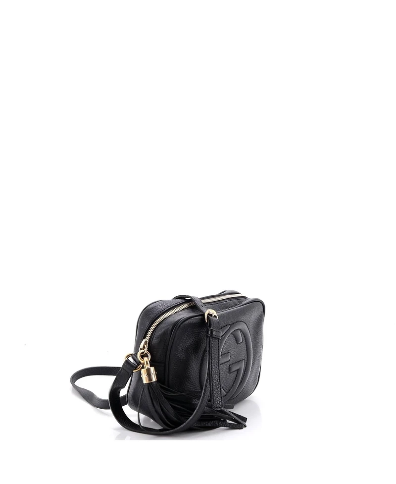 Pre-Owned Gucci Small Soho Disco Crossbody Bag Leather